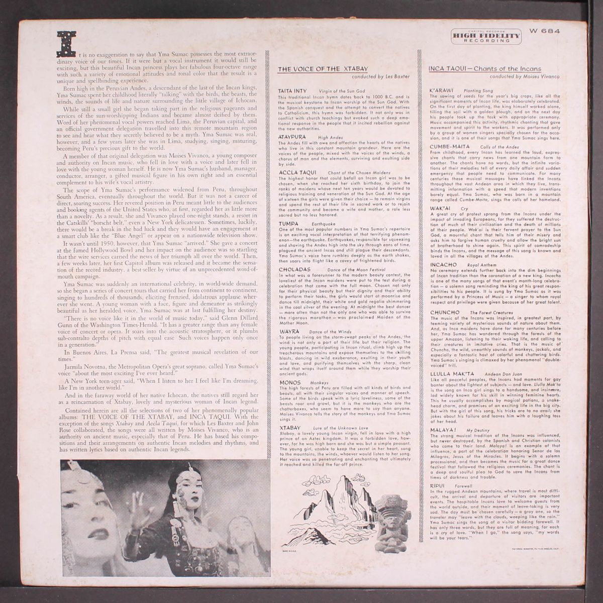 voice of the xtabay by YMA SUMAC
