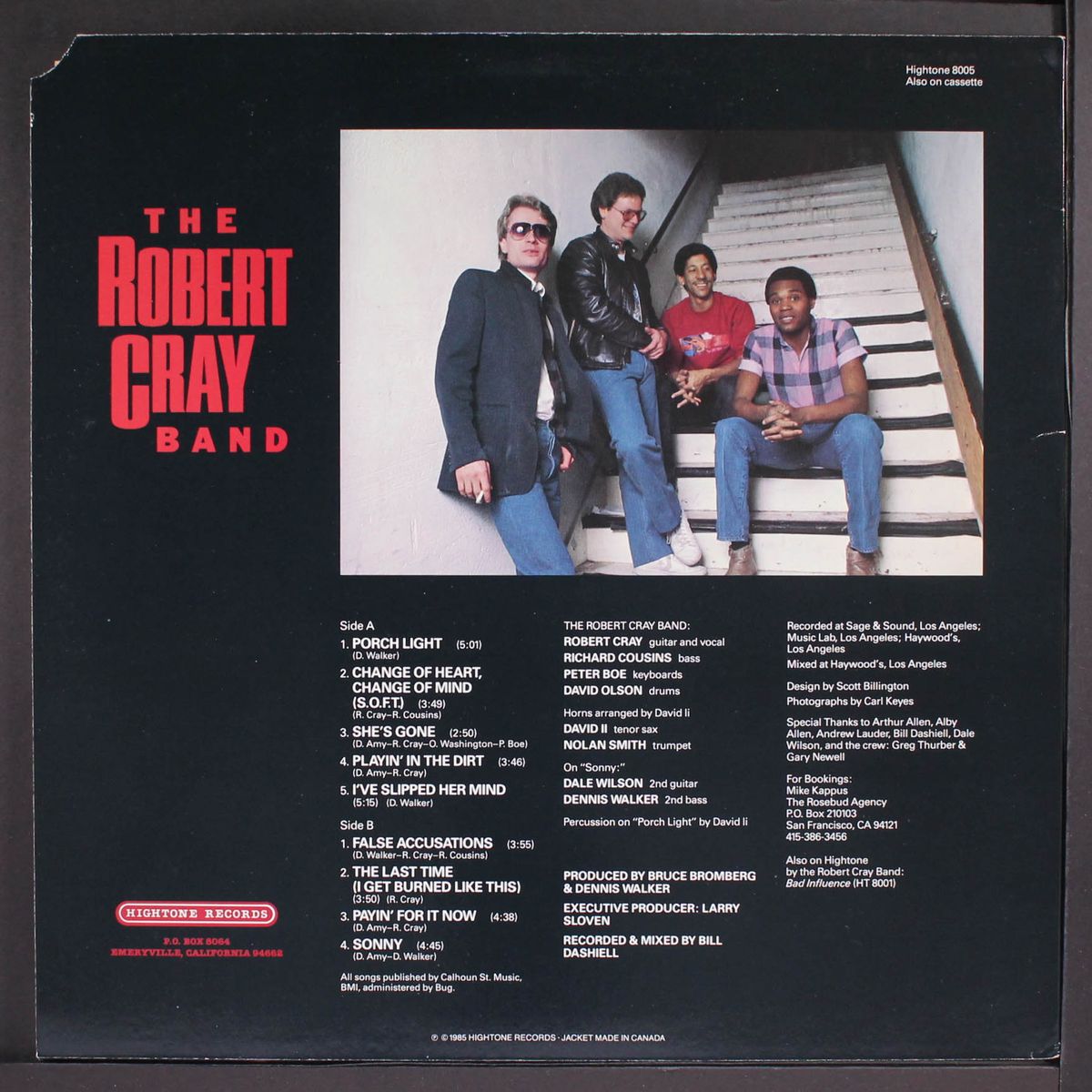 false accusations by ROBERT CRAY