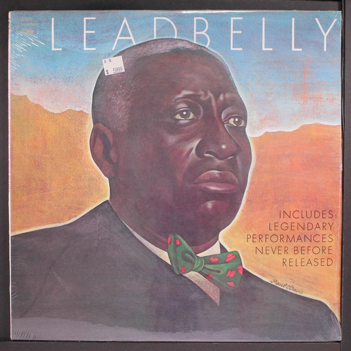 includes legendary performances by LEADBELLY