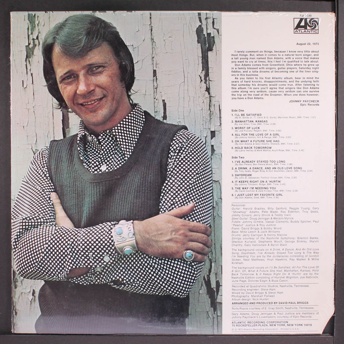 on his way by DON ADAMS