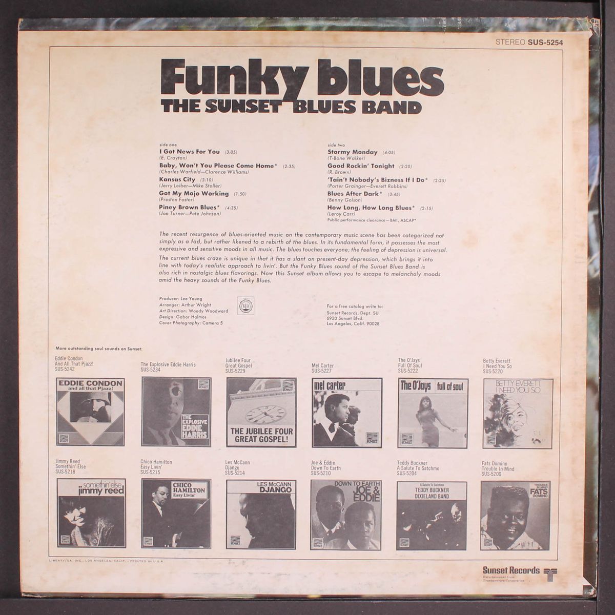 funky blues by SUNSET BLUES BAND