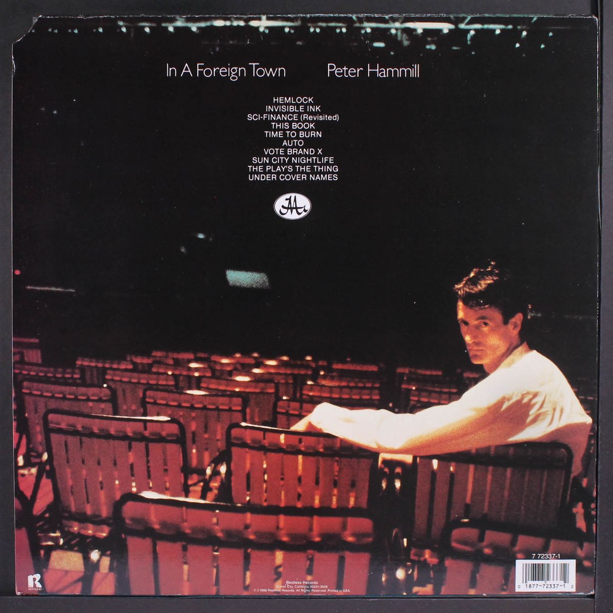 in a foreign town by PETER HAMMILL