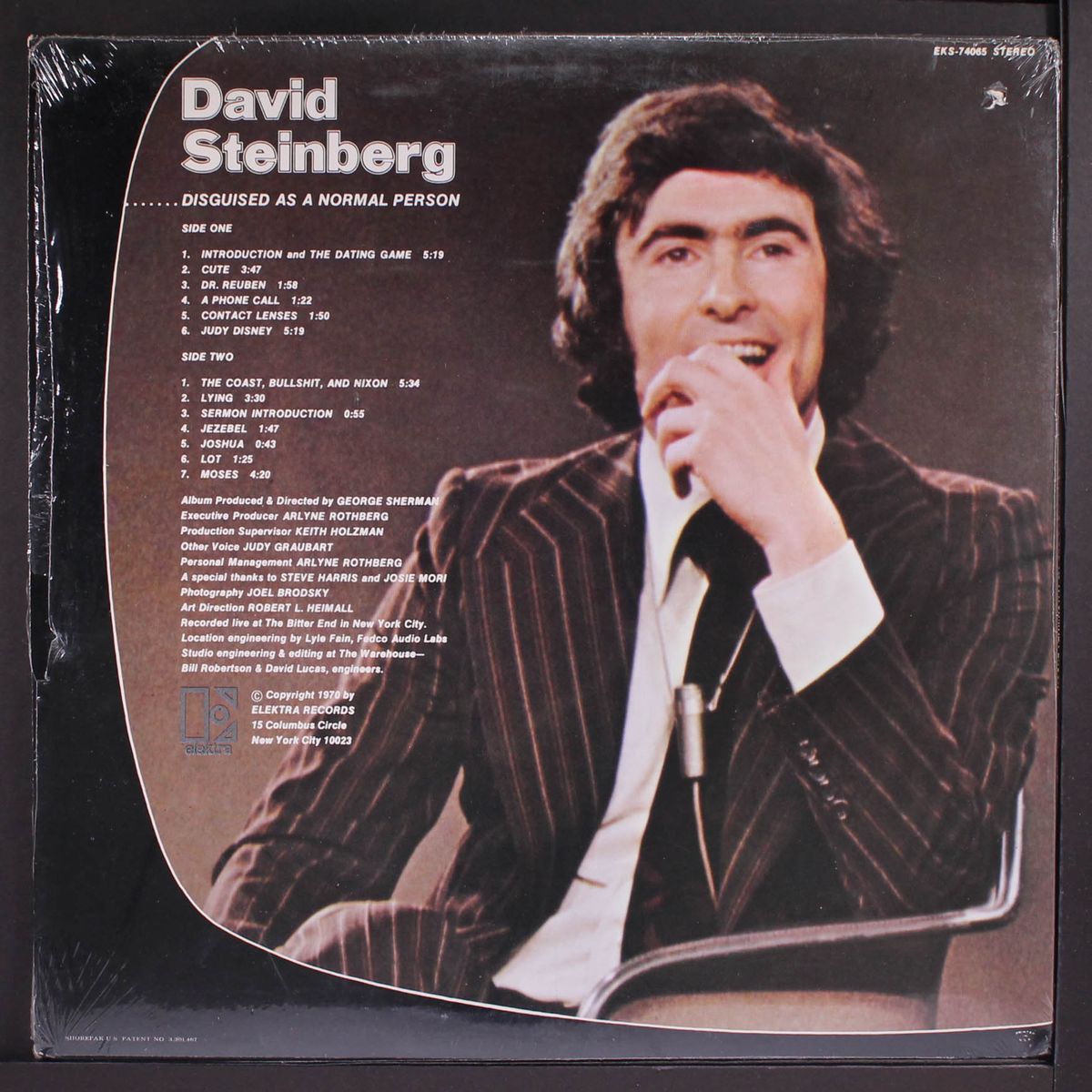 disguised as a normal person by DAVID STEINBERG