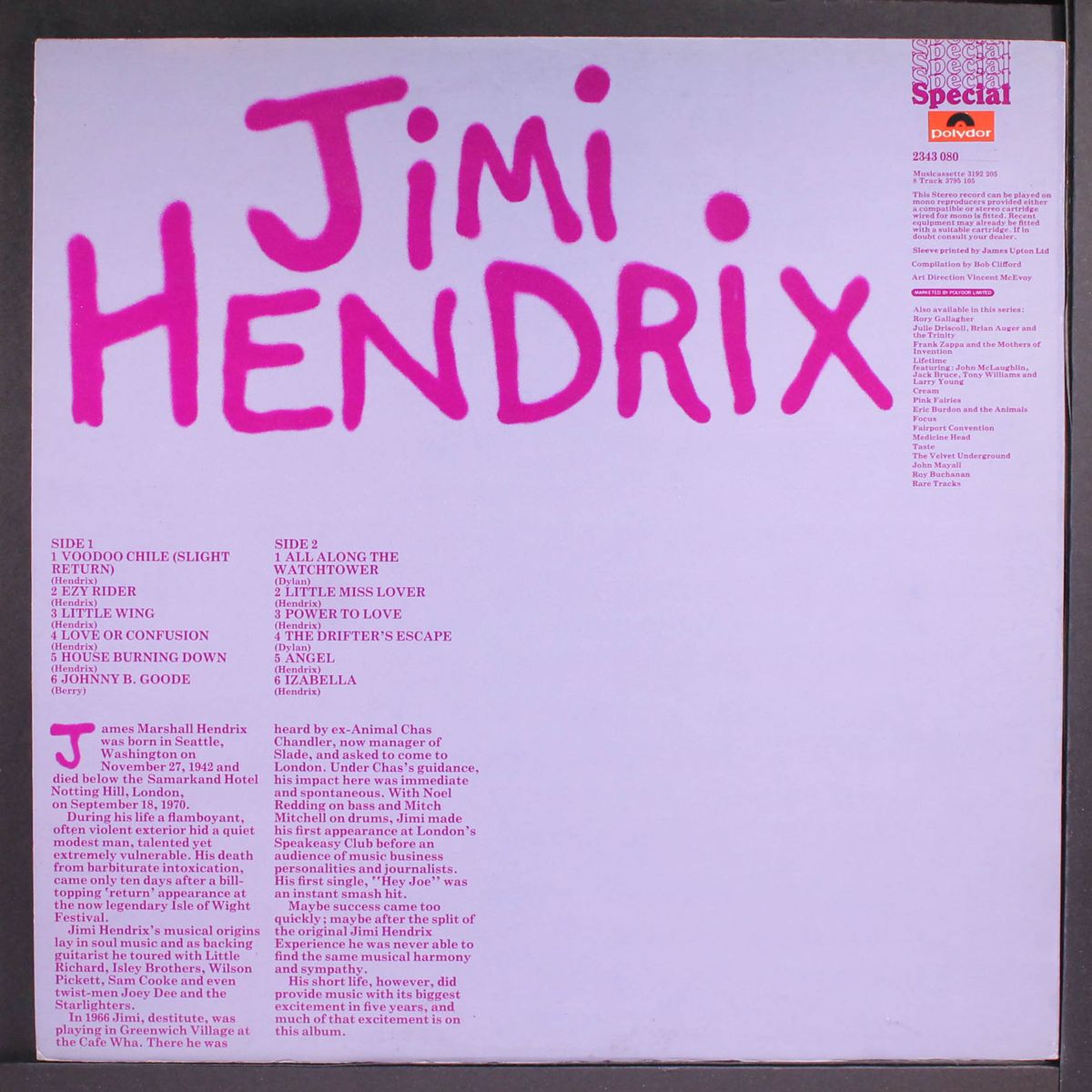 jimi hendrix by JIMI HENDRIX