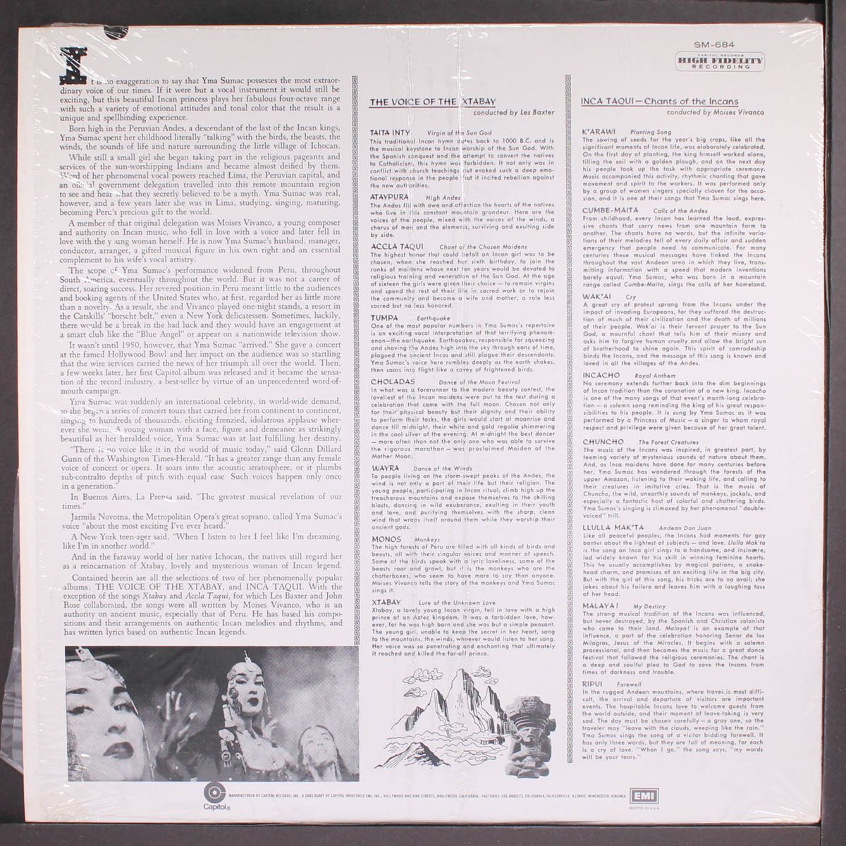 voice of the xtabay by YMA SUMAC