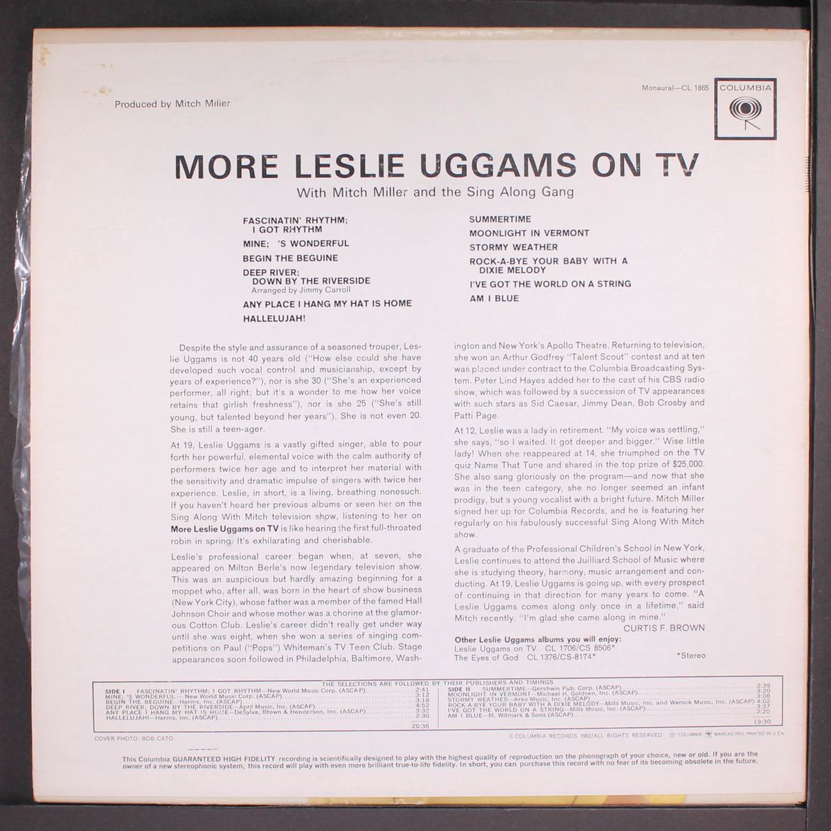 more on tv by LESLIE UGGAMS