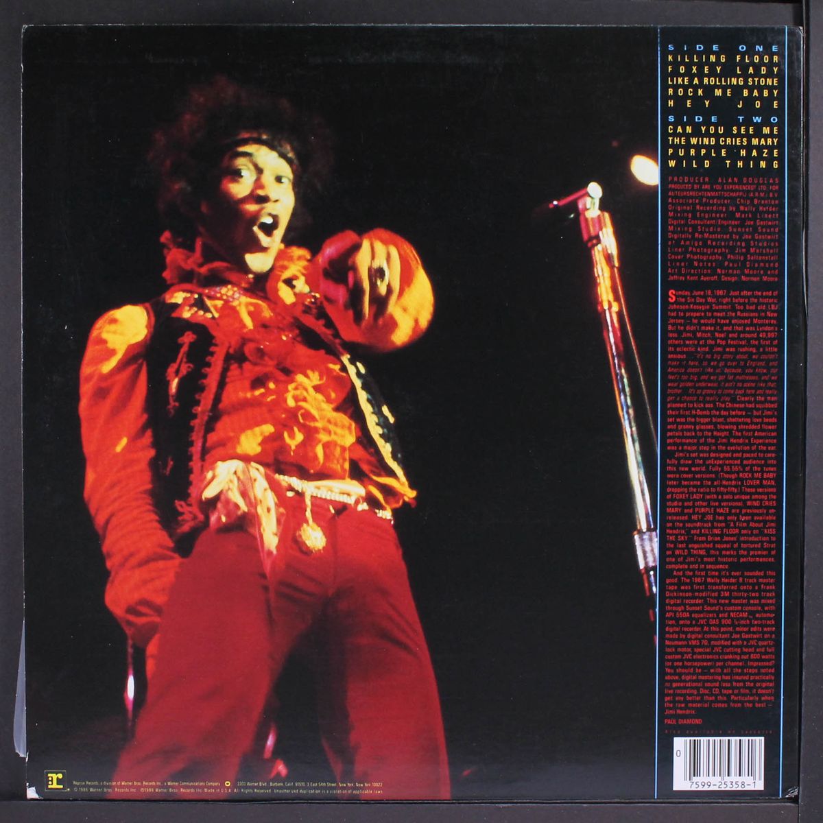 jimi plays monterey soundtrack by JIMI HENDRIX