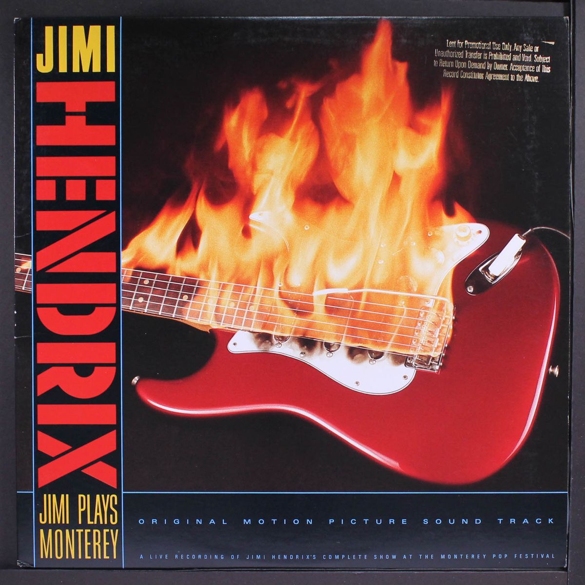 jimi plays monterey soundtrack by JIMI HENDRIX