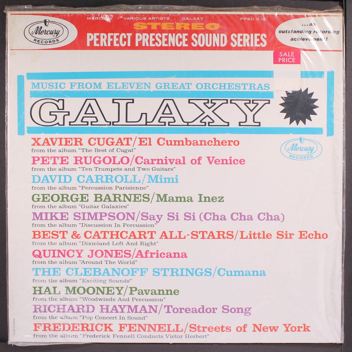 galaxy; music from eleven great orchestras by VARIOUS