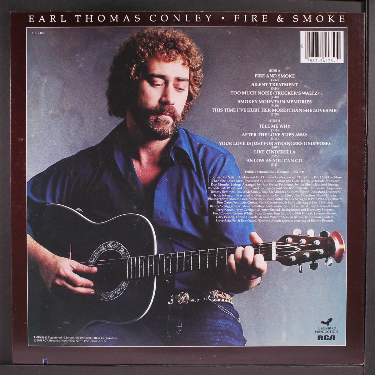 fire & smoke by EARL THOMAS CONLEY
