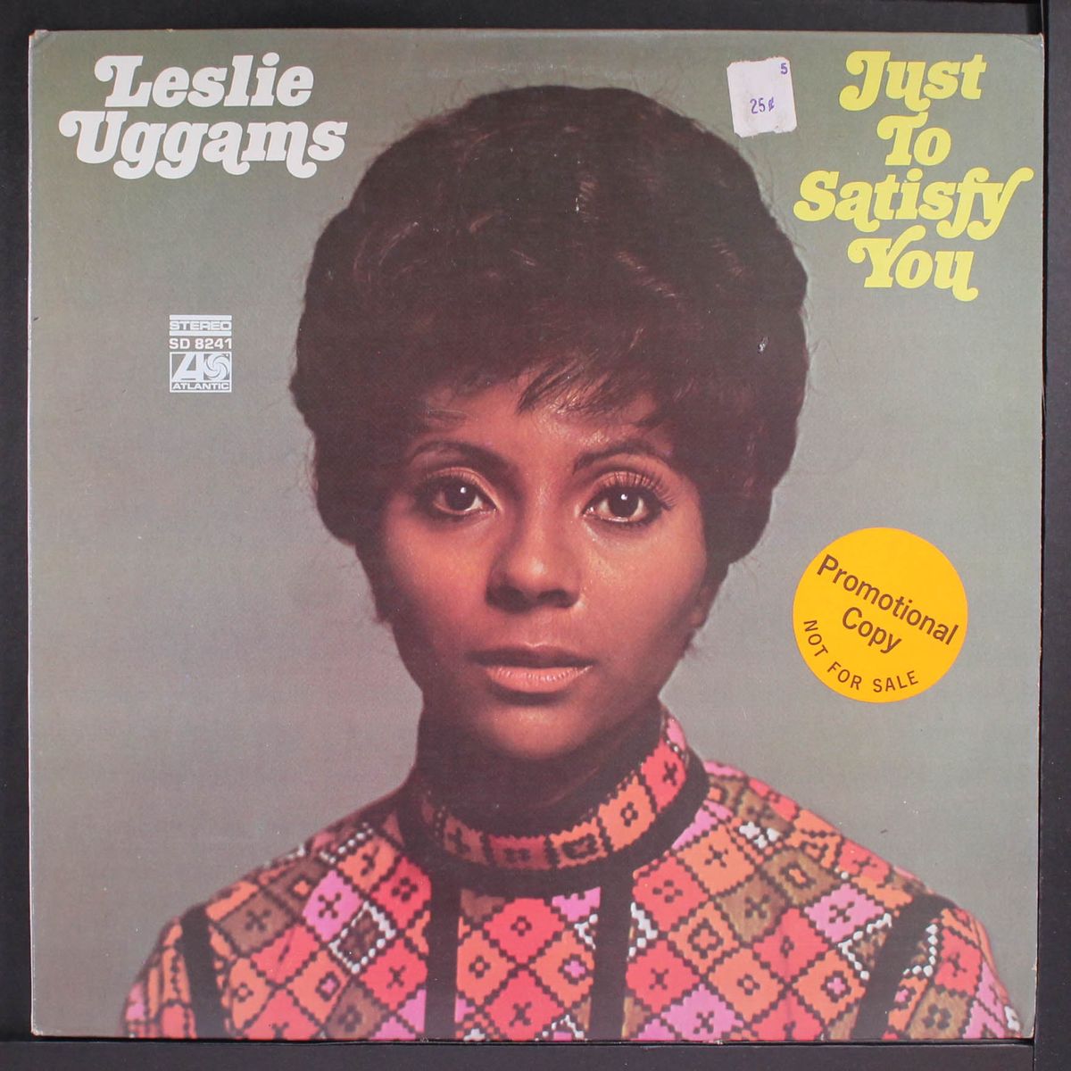 just to satisfy you by LESLIE UGGAMS