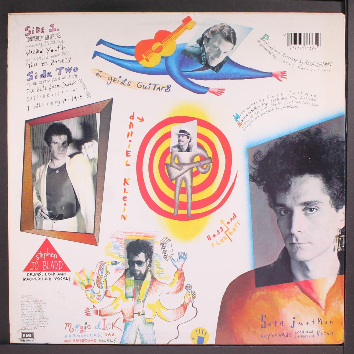 you're gettin' even while i'm gettin odd by J. GEILS BAND