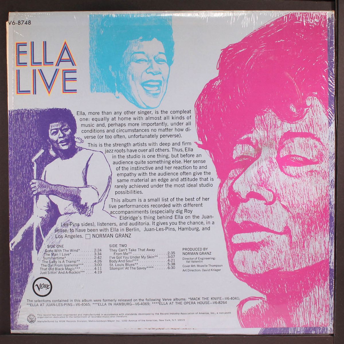 ella live by ELLA FITZGERALD