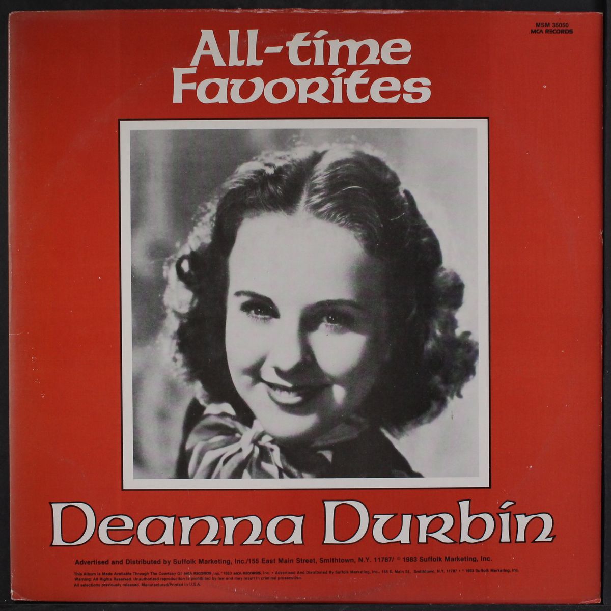 all time favorites by DEANNA DURBIN