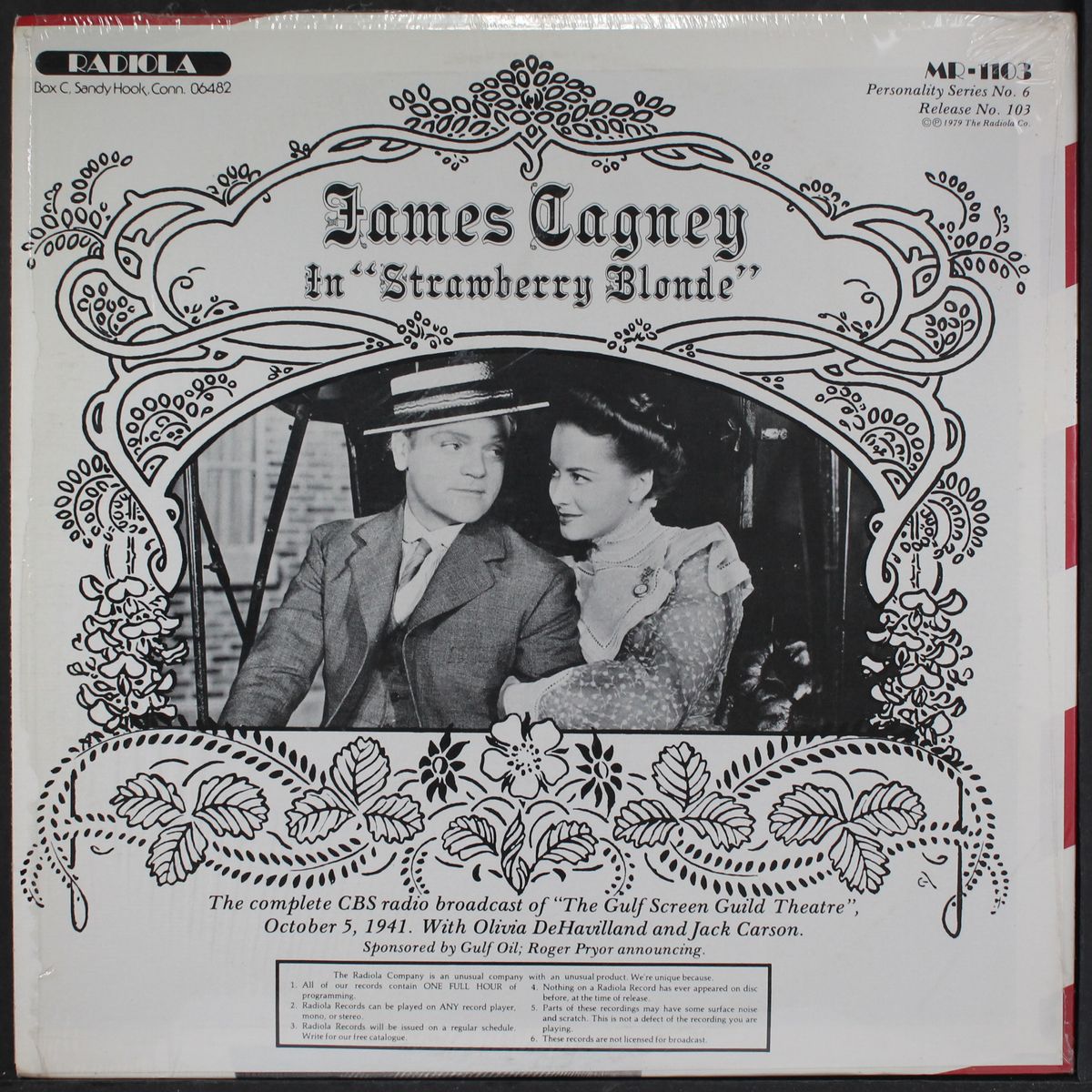 yankee doodle dandy / strawberry blonde by ORIGINAL RADIO BROADCAST