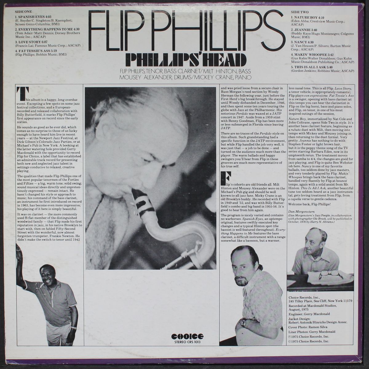 phillips' head by FLIP PHILLIPS