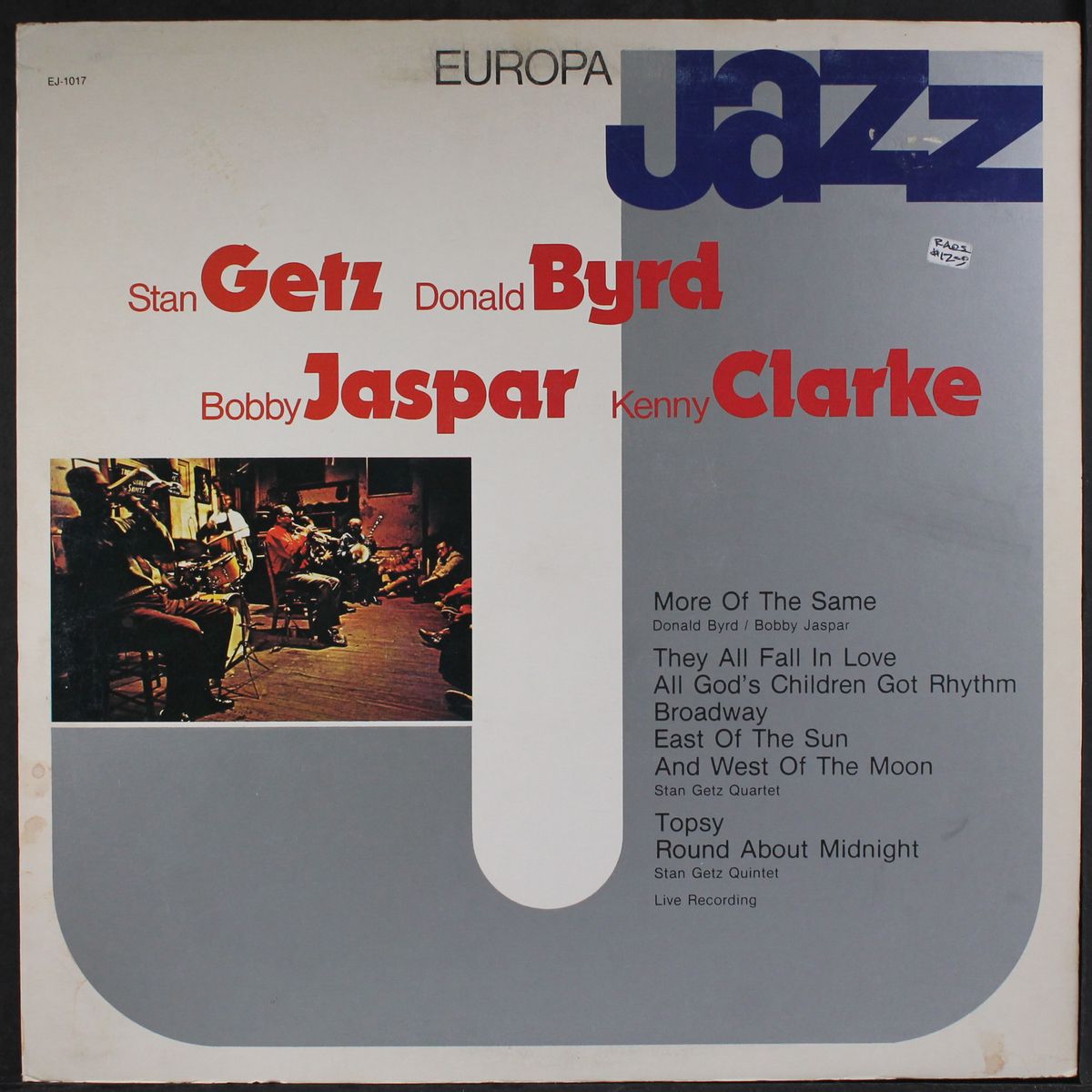 europa jazz by STAN GETZ, ETC.