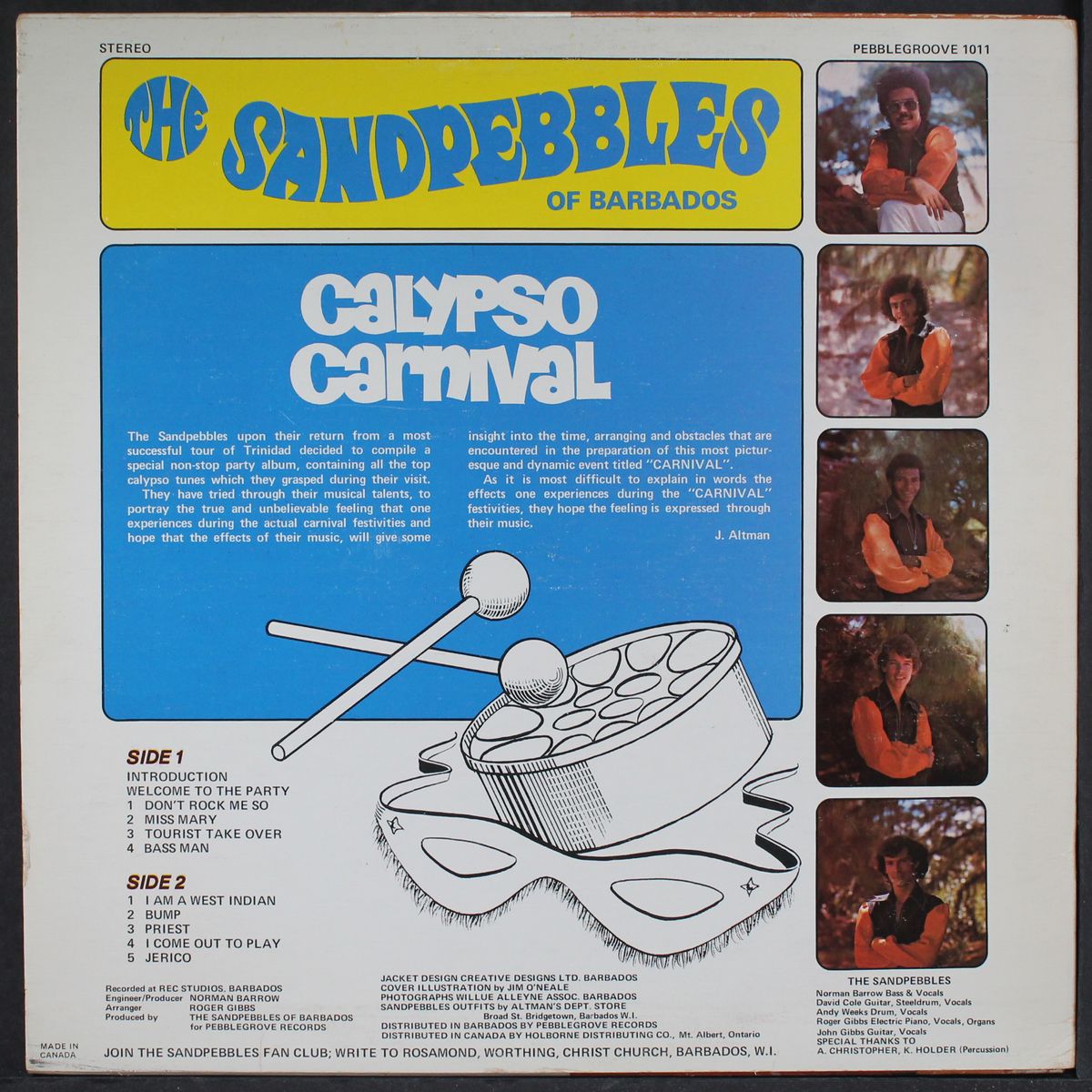 calypso carnival vol. 1 by SANDPEBBLES OF BARBADOS