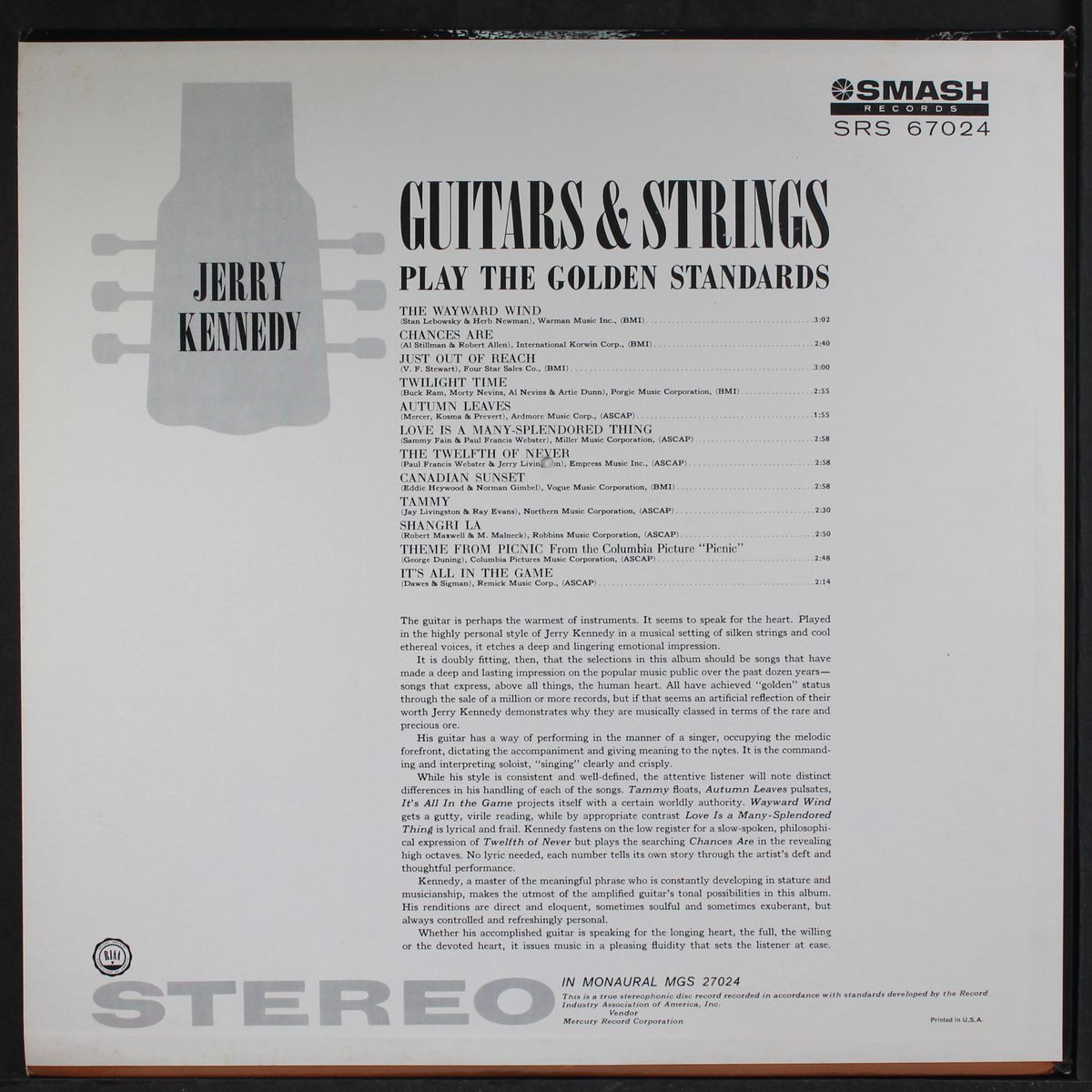 guitars & strings plays the golden... by JERRY KENNEDY