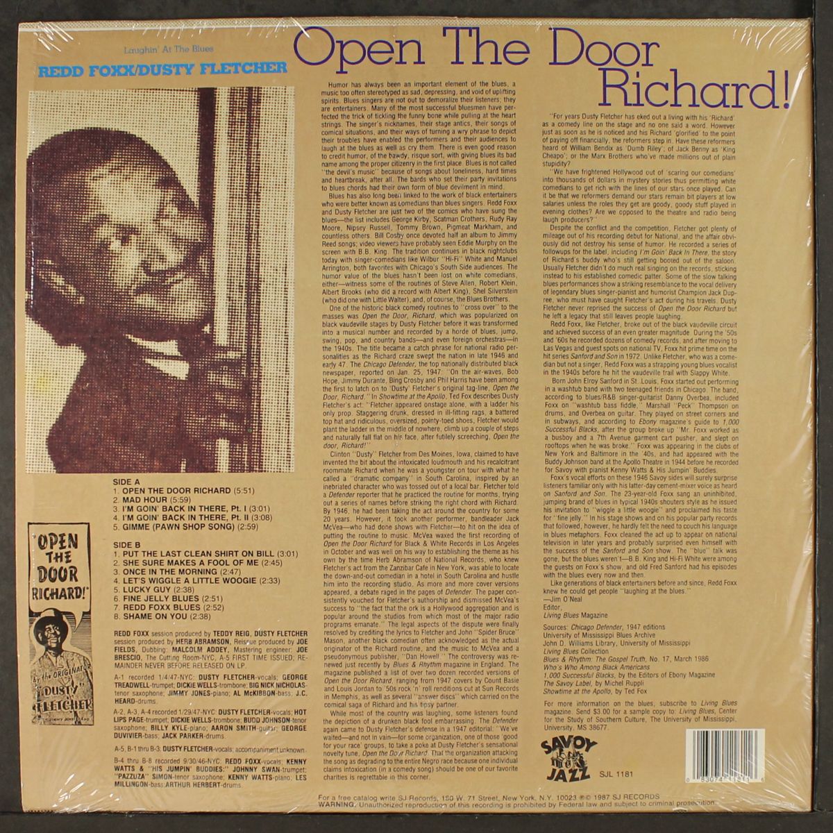 open the door richard by REDD FOXX & DUSTY FLETCHER