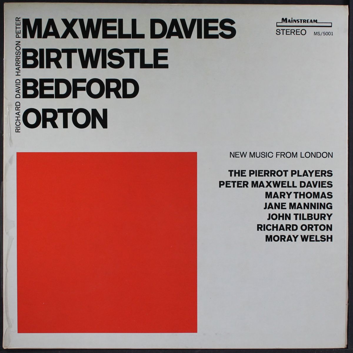 new music from london by DAVID BEDFORD & OTHERS