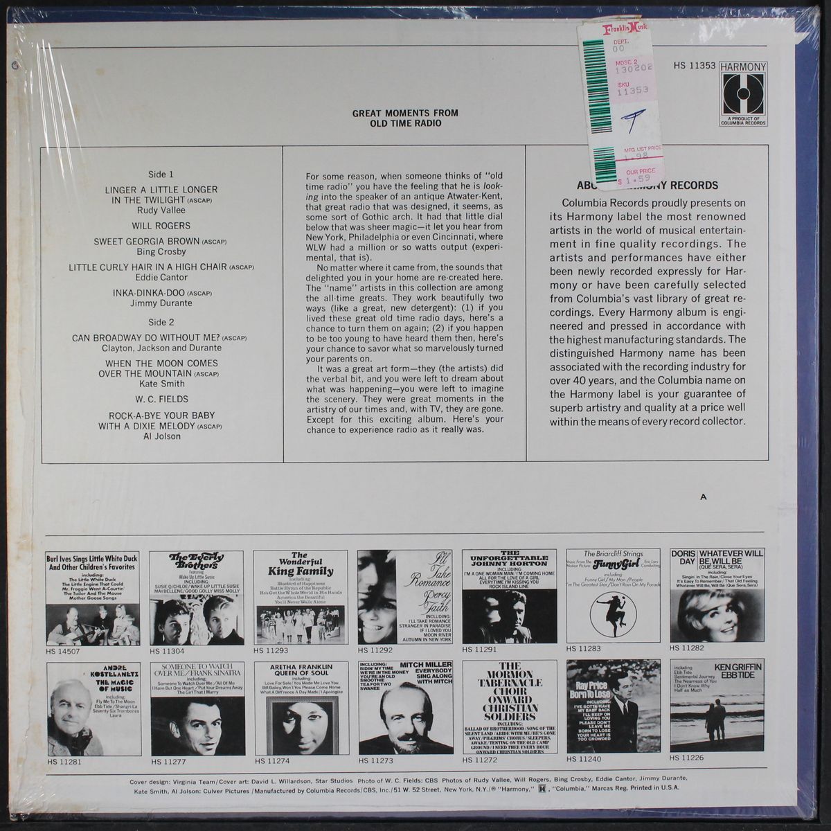 great moments from old time radio by VARIOUS