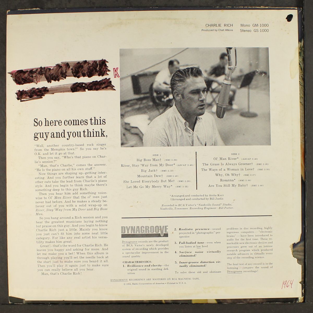 charlie rich by CHARLIE RICH