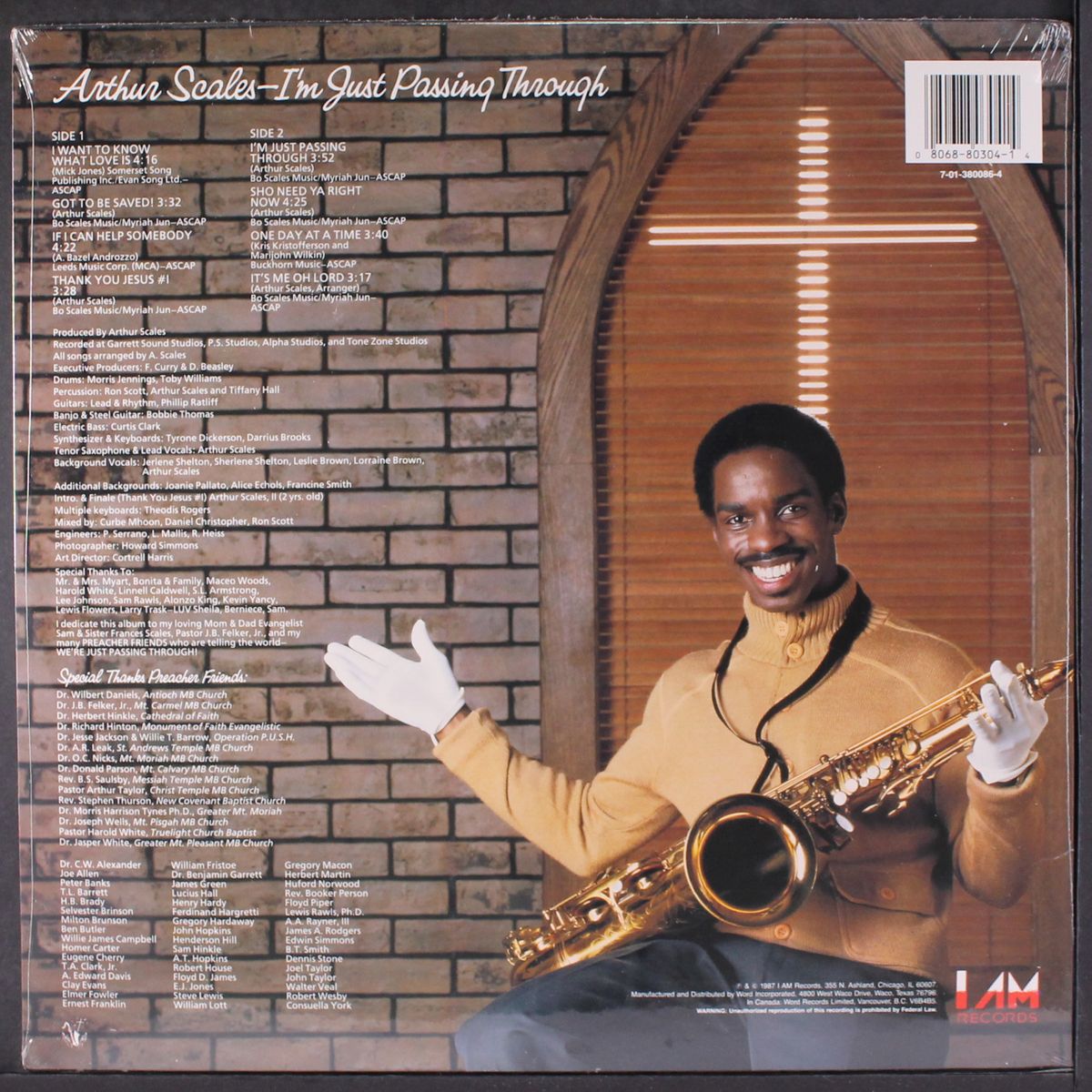 i'm just passing through by ARTHUR SCALES