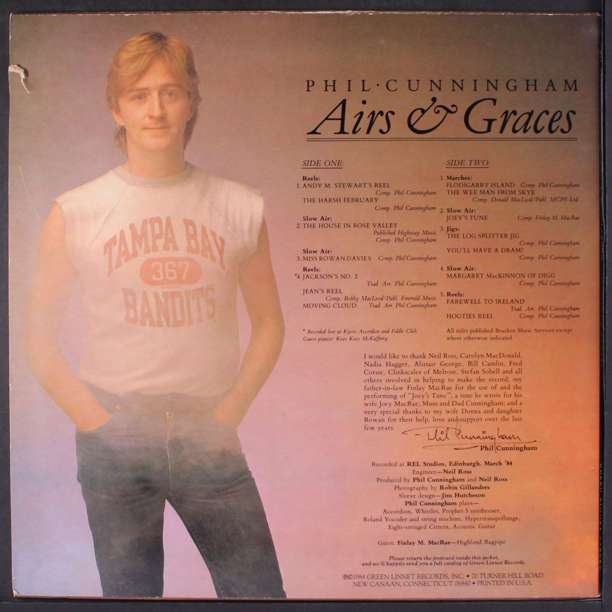 airs and graces by PHIL CUNNINGHAM