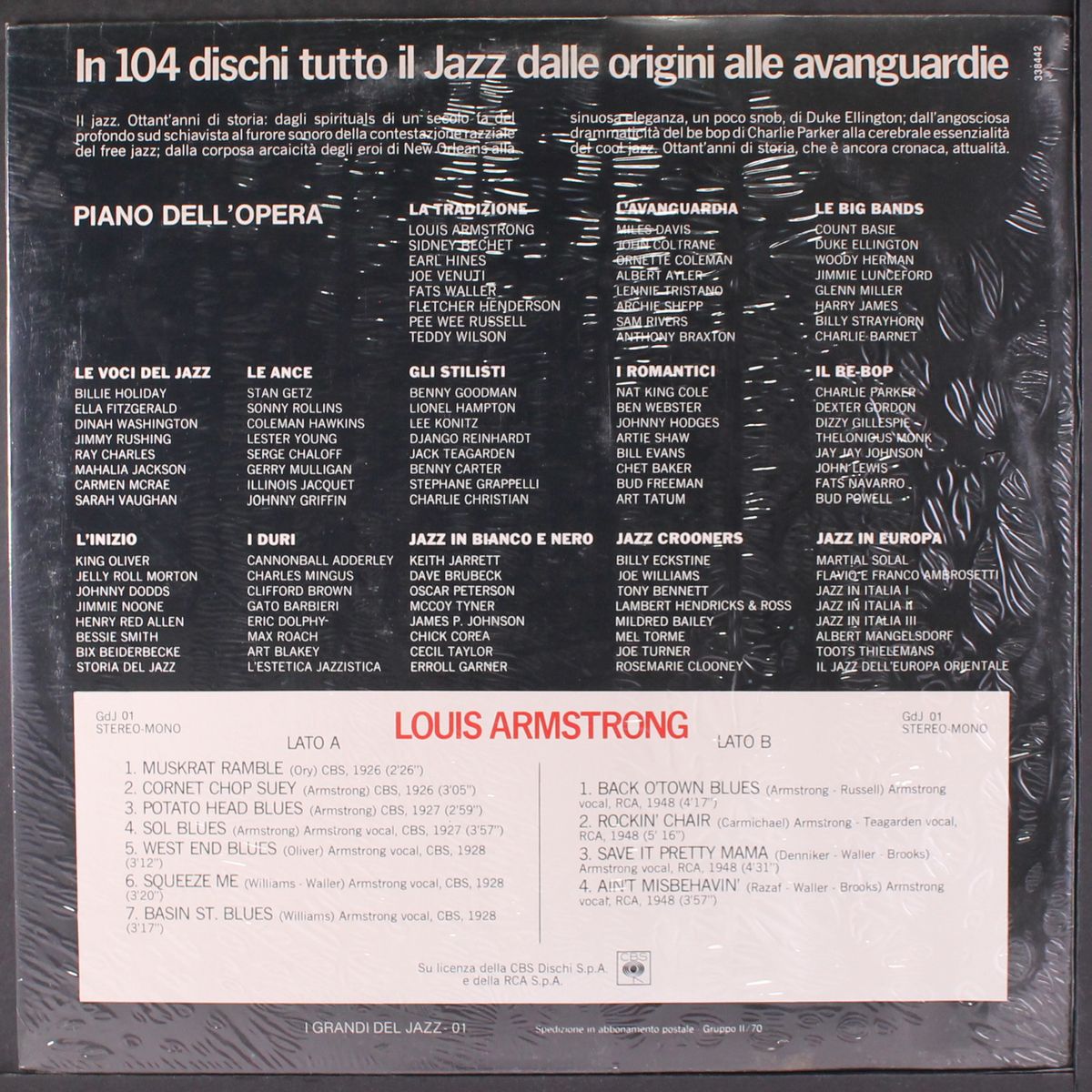 i grandi del jazz by LOUIS ARMSTRONG