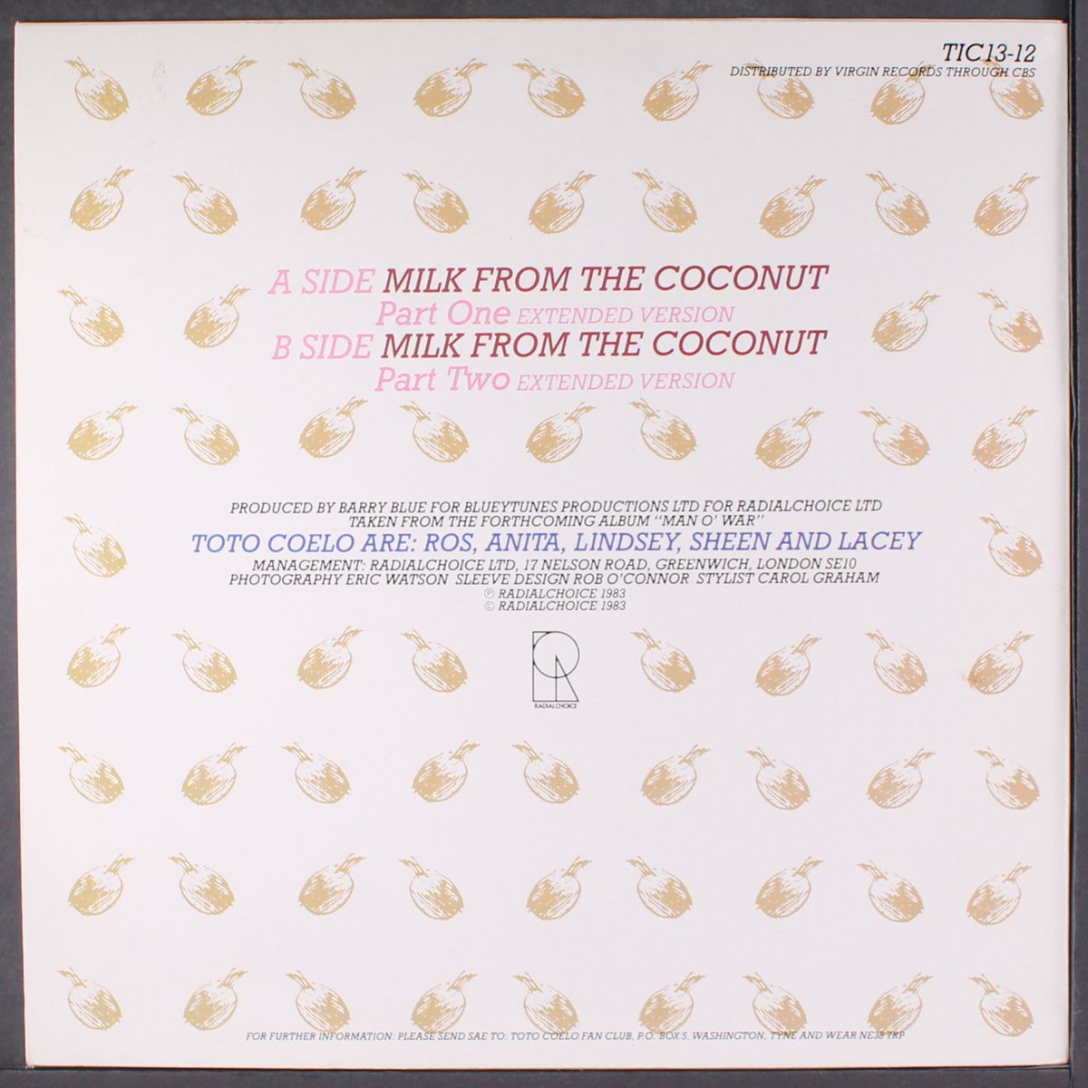 milk form the coconut by TOTO COELO