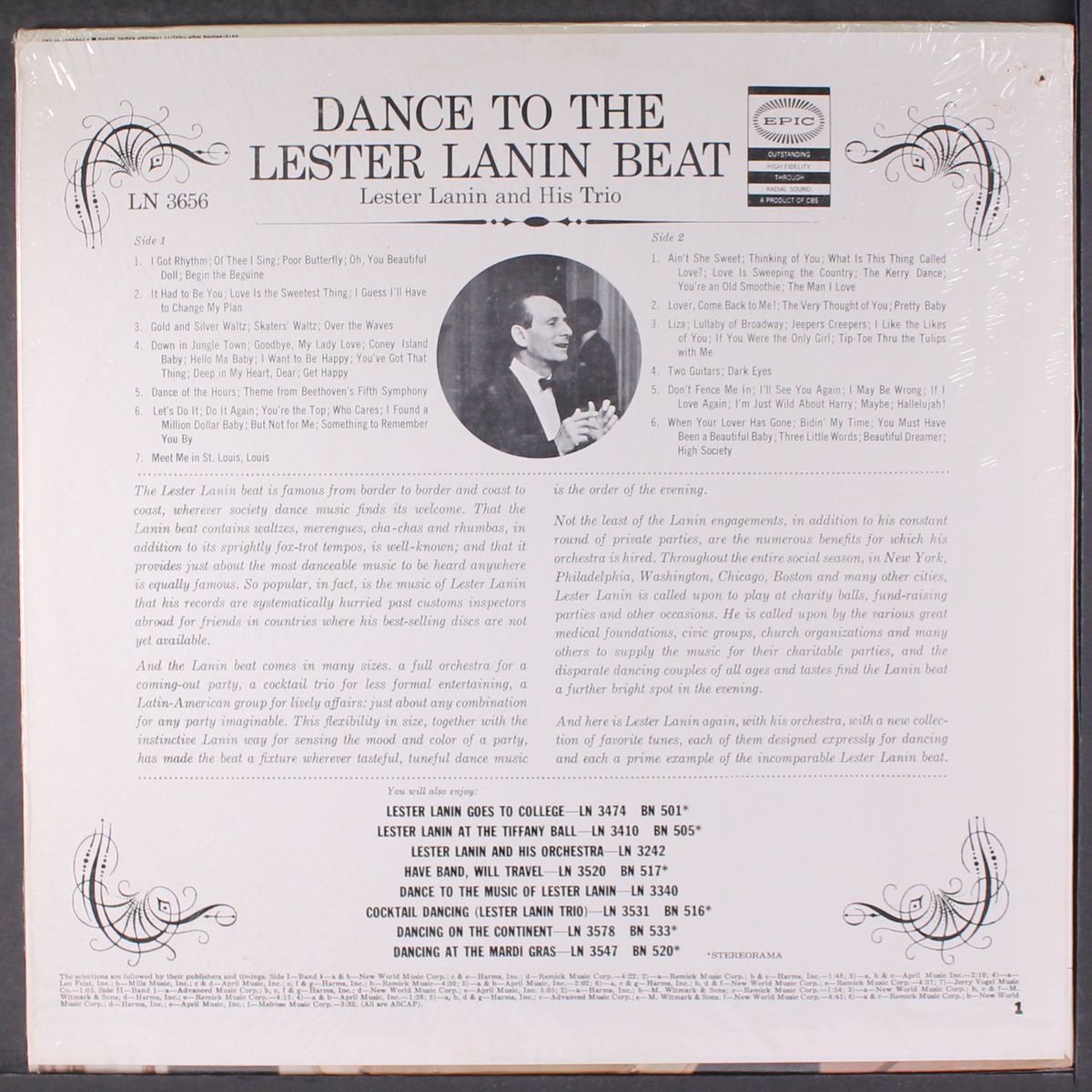 lester lanin beat by LESTER LANIN