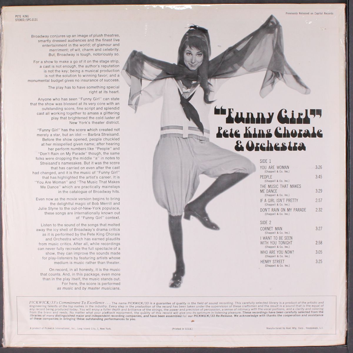 funny girl by PETE KING
