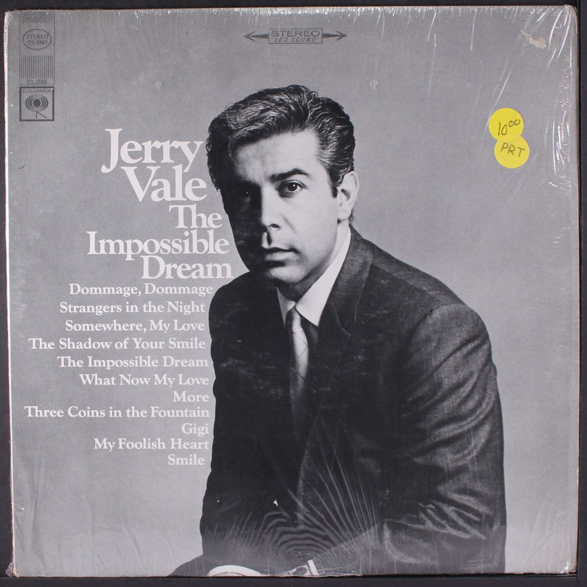 the impossible dream by JERRY VALE