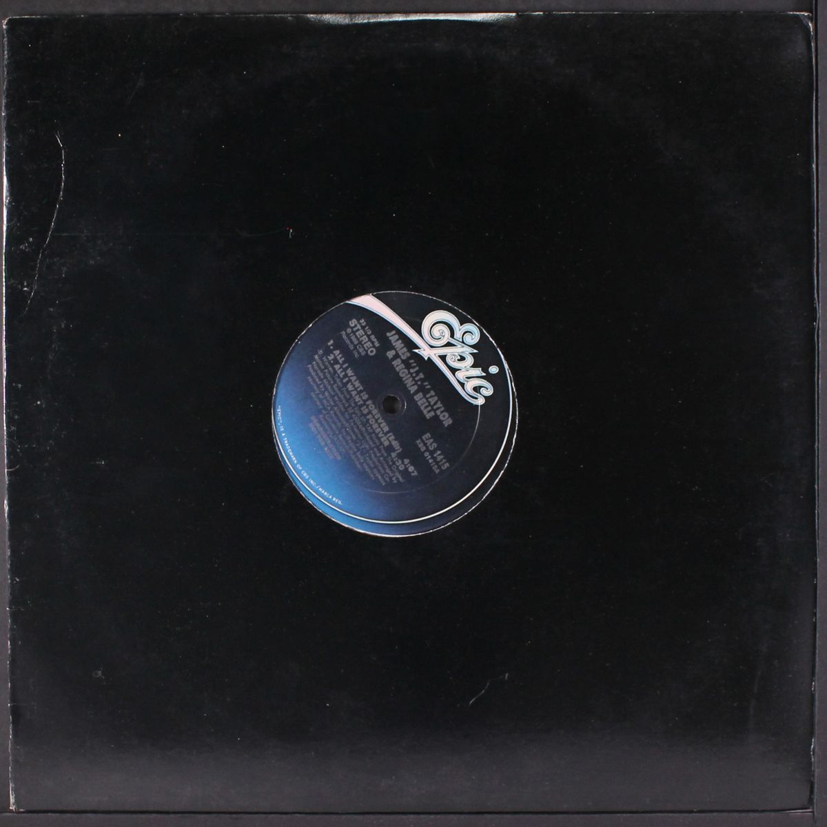 all i want is forever (2 mixes) / same by JAMES "J.T." TAYLOR & REGINA BELLE