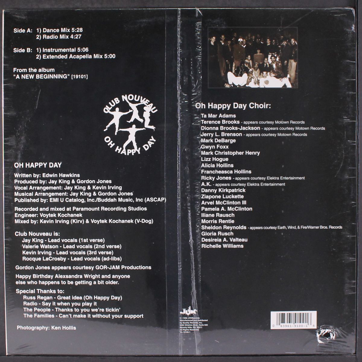 oh happy day (4 mixes) by CLUB NOUVEAU