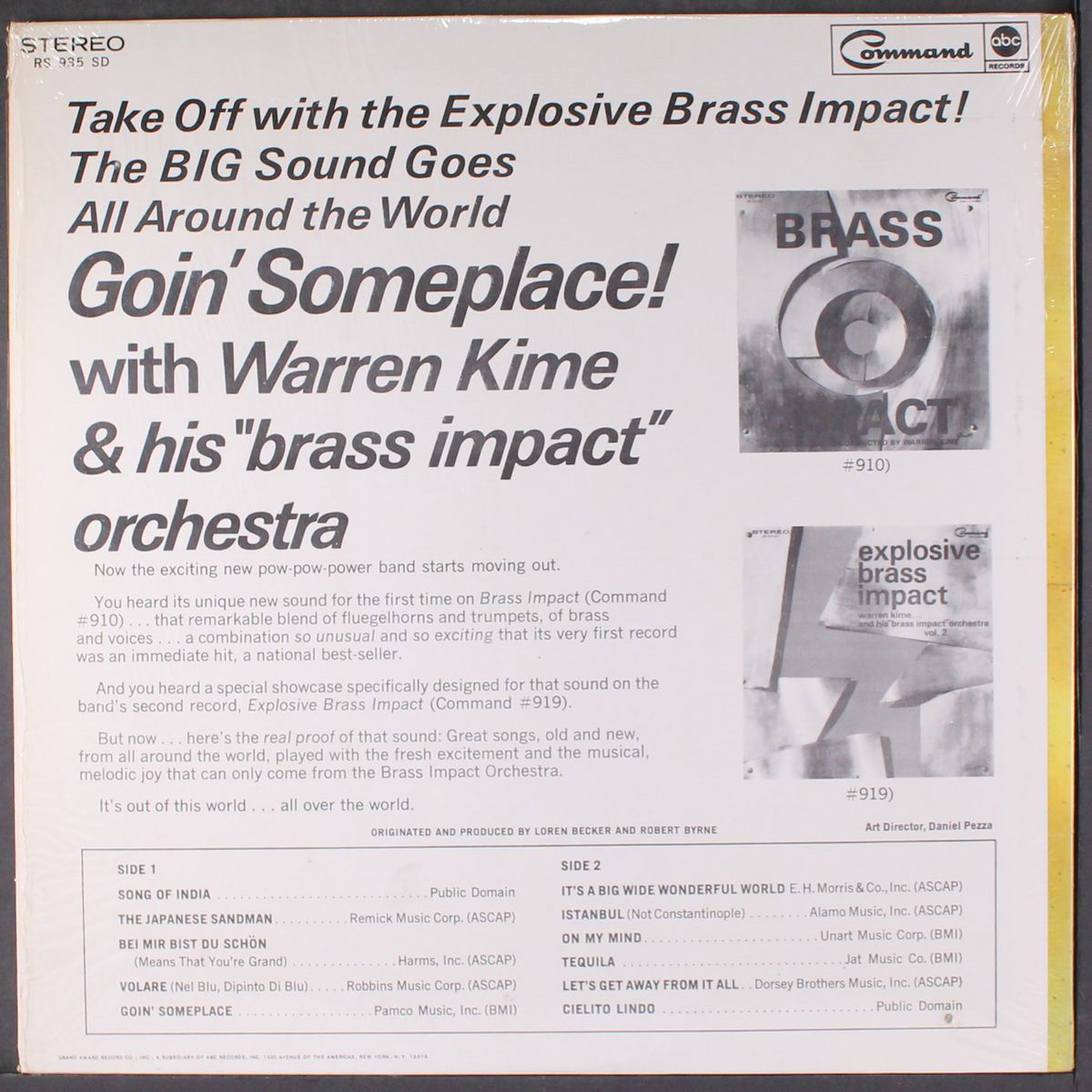 brass impact goin' someplace by WARREN KIME