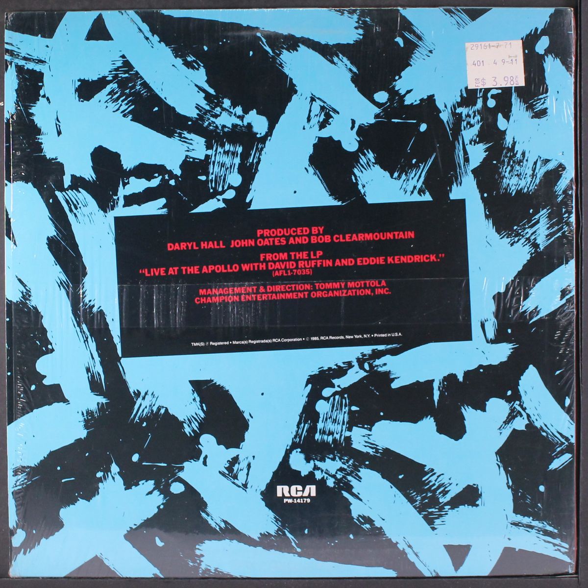 the way you do the things you do by HALL & OATES W/ RUFFIN & KENDRICK