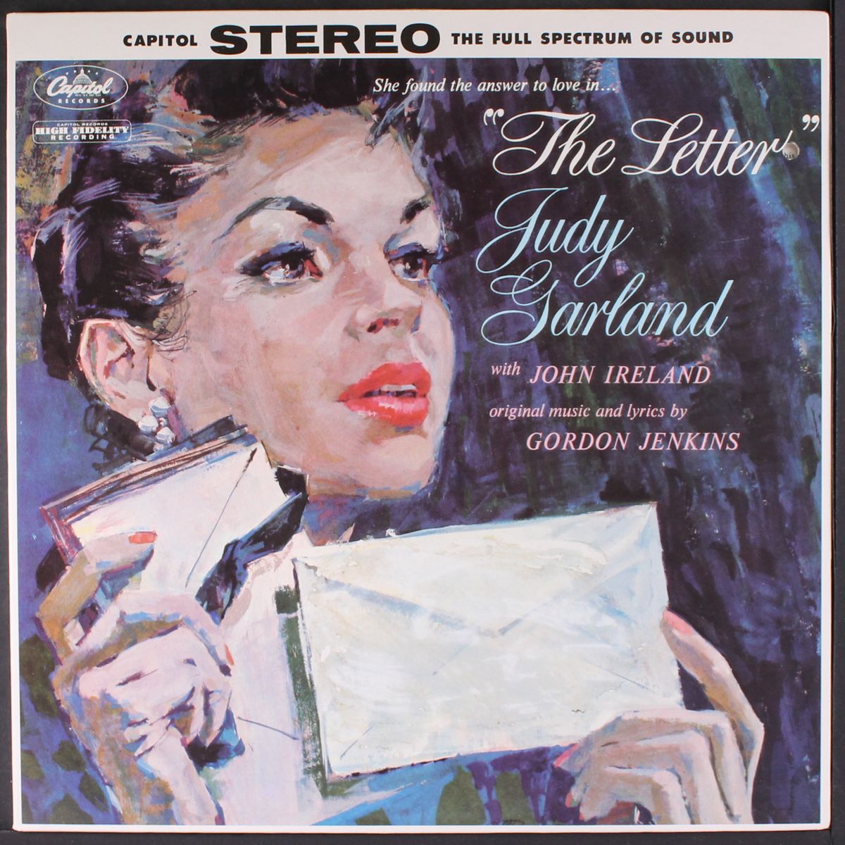 the letter by JUDY GARLAND
