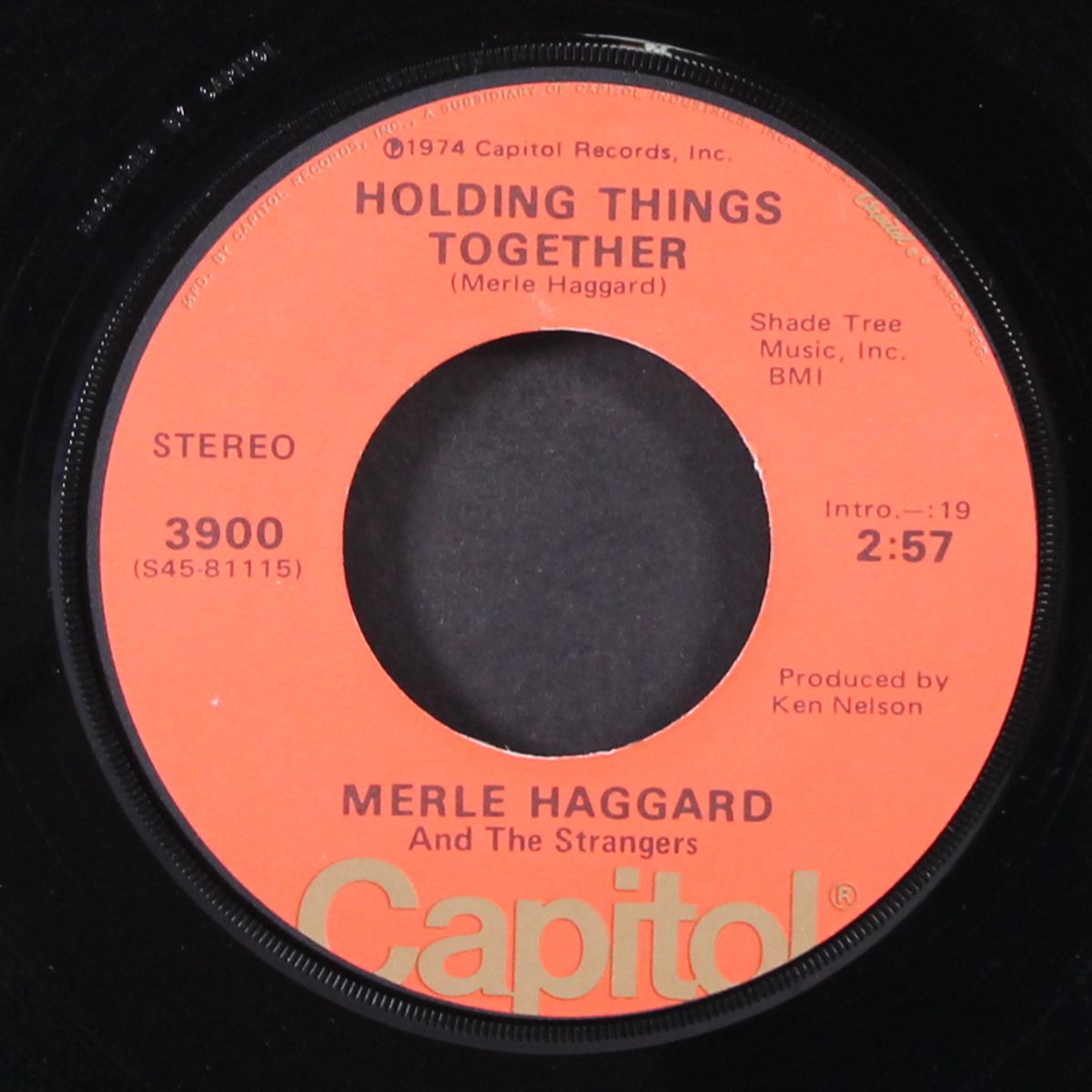holding things together / old man from the mountain by MERLE HAGGARD