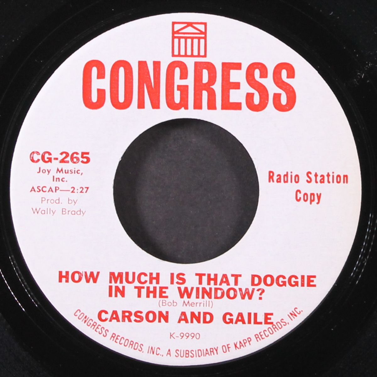 the wild side of life / how much is that doggie in the window by CARSON & GAILE