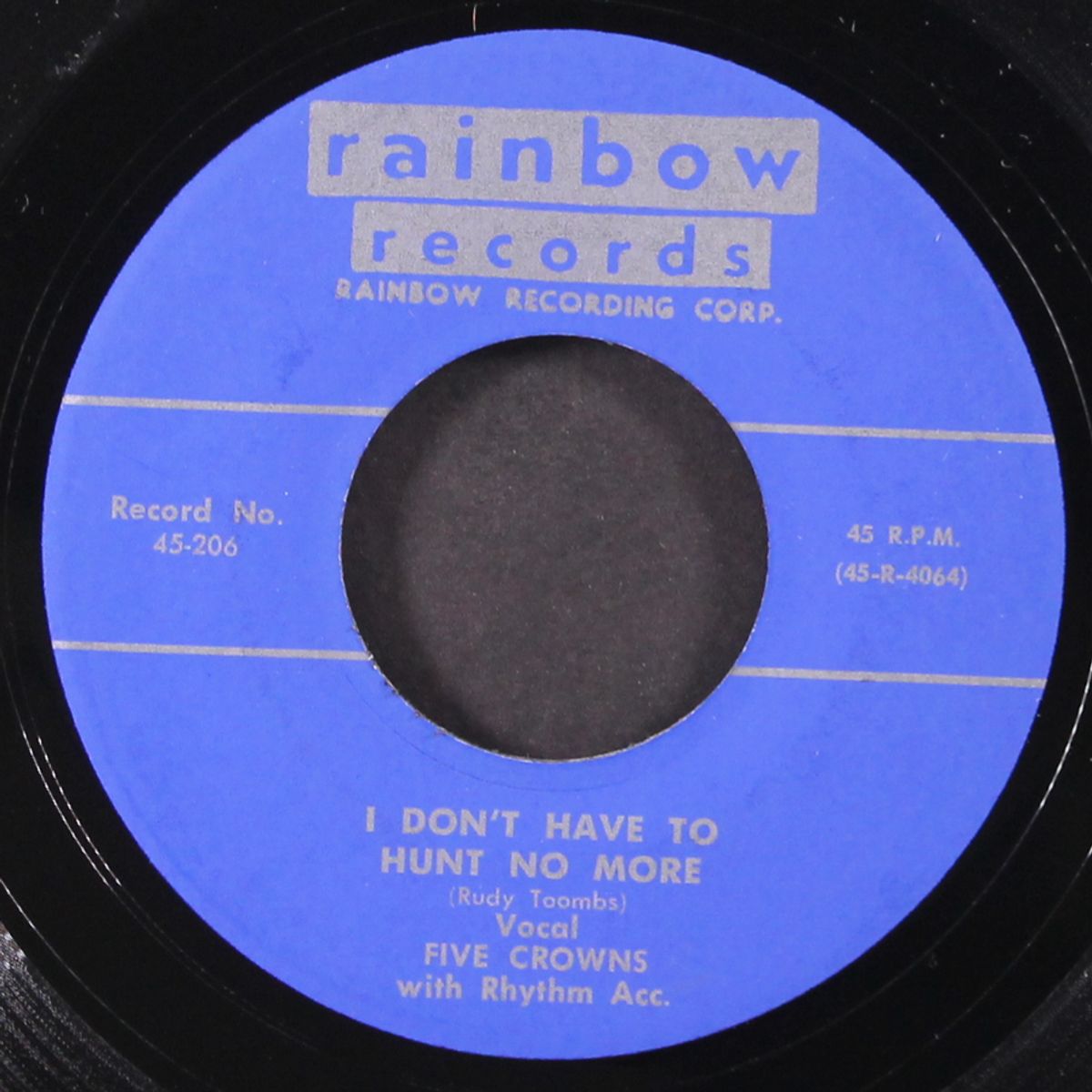 alone again / i don't have to hunt no more by FIVE CROWNS