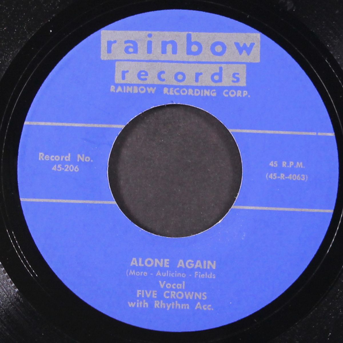 alone again / i don't have to hunt no more by FIVE CROWNS
