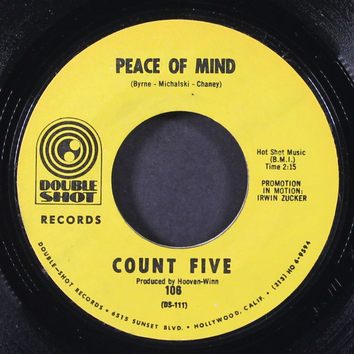 peace of mind / morning after by COUNT FIVE
