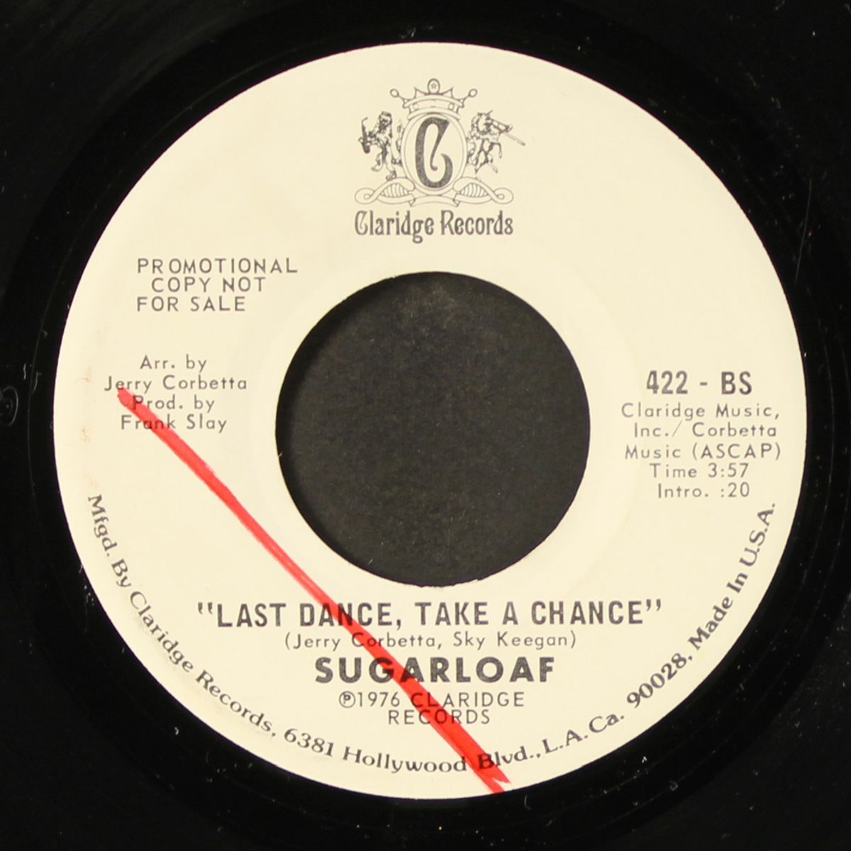 satisfaction guaranteed / last dance, take a chance by SUGARLOAF