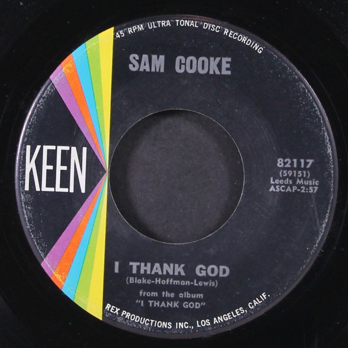 with you / i thank god by SAM COOKE