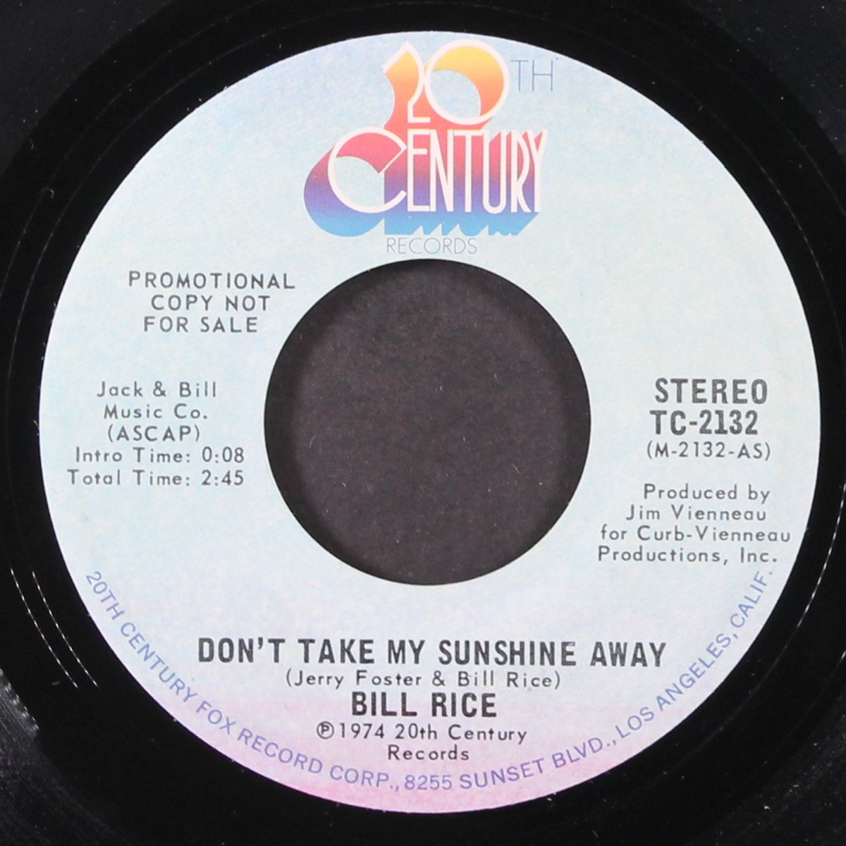 don't take my sunshine away / mono by BILL RICE