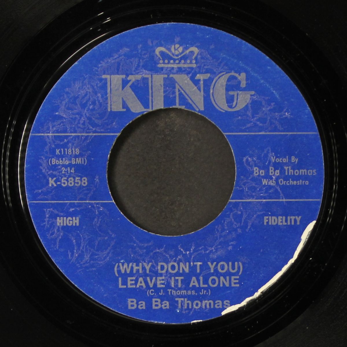 why don't you leave it alone / in my heart by BA BA THOMAS