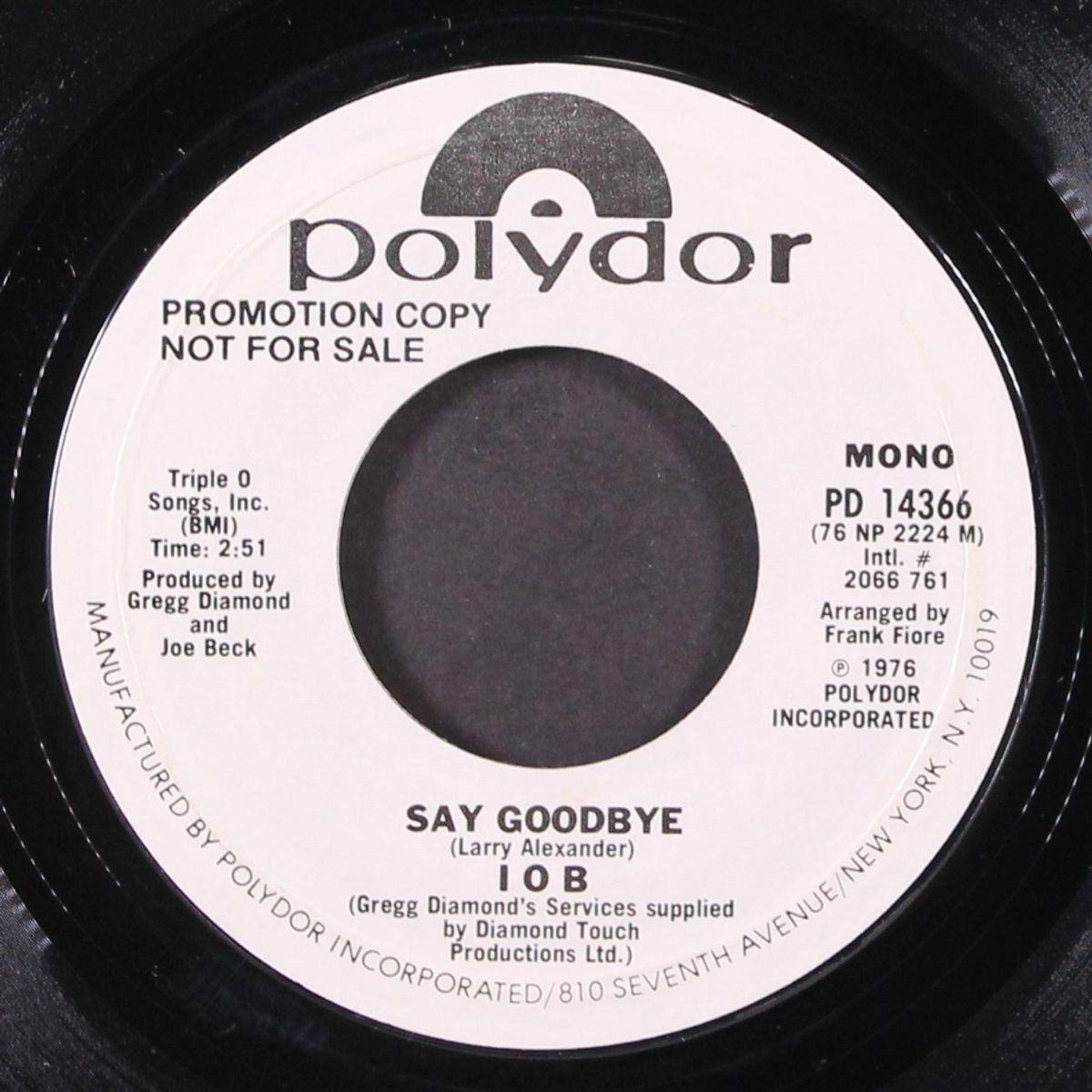say goodbye by IOB