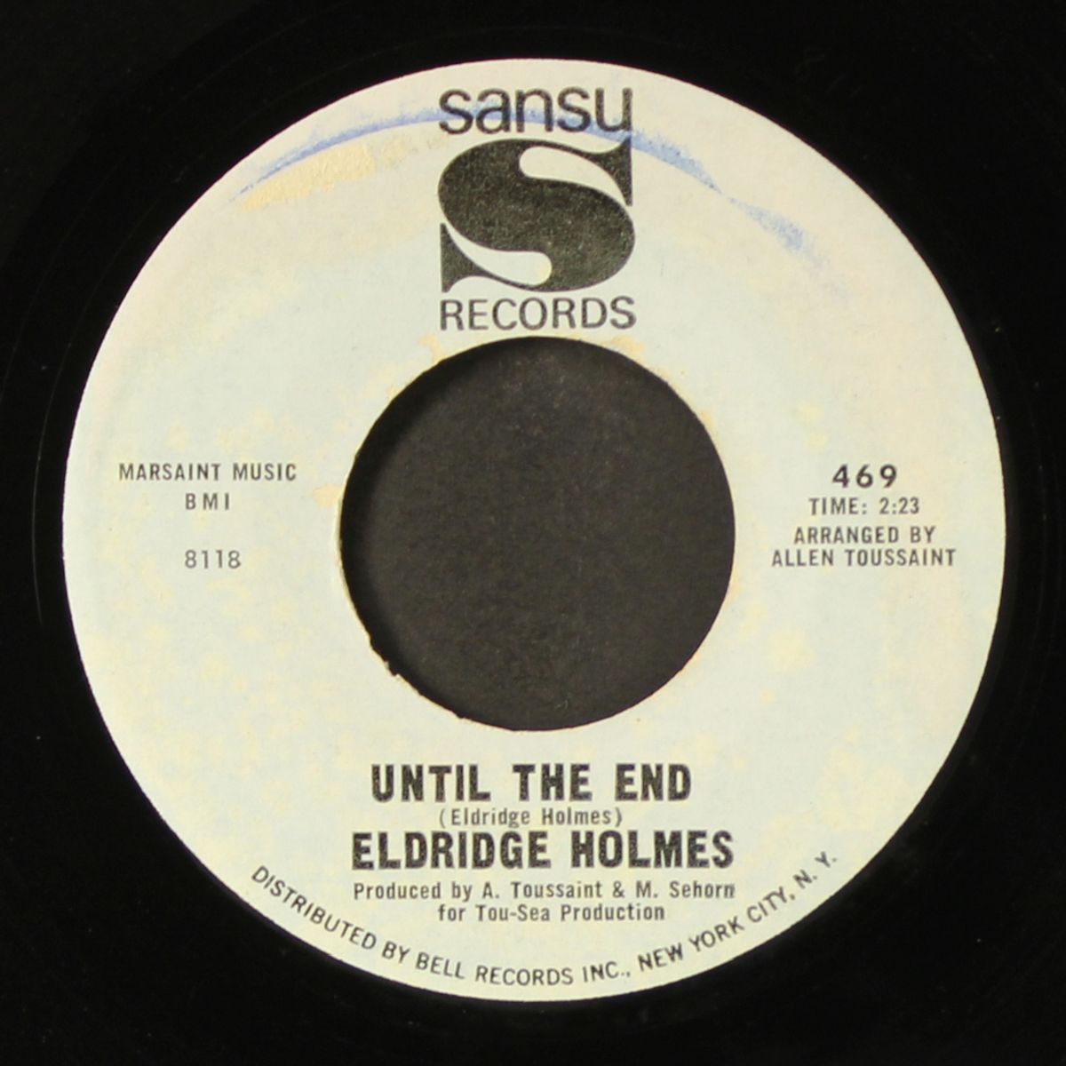 without a word / until the end by ELDRIDGE HOLMES